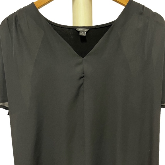 Ann Taylor | Women's V-Neck Blouse - Picture 3 of 6